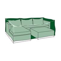 Beschermhoes Altadex Meubelset Groen Multicolour Polyethyleen 300 x 200 x 80 cm