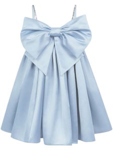 Nina Ricci robe sans manches à détail de nœud - Bleu