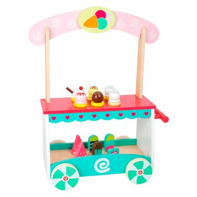 Small Foot houten ijscokar met accessoires