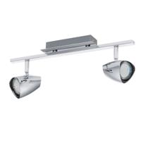 Eglo Led plafondspot Corbera led 2-lichts chroom 93673