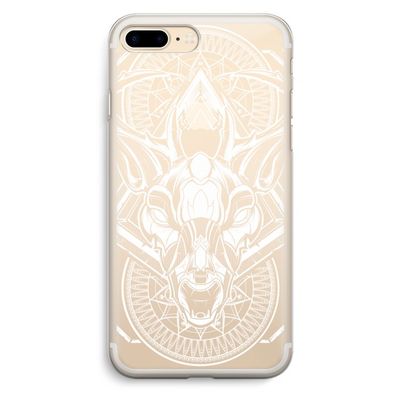 Oh Deer: iPhone 7 Plus Transparant Hoesje