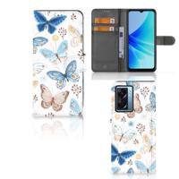 Telefoonhoesje | Met pasjeshouder | voor OPPO A77 5G | A57 5G Vlinder