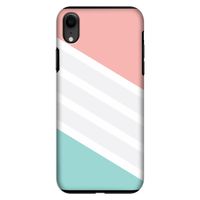 Strepen pastel: iPhone XR Tough Case