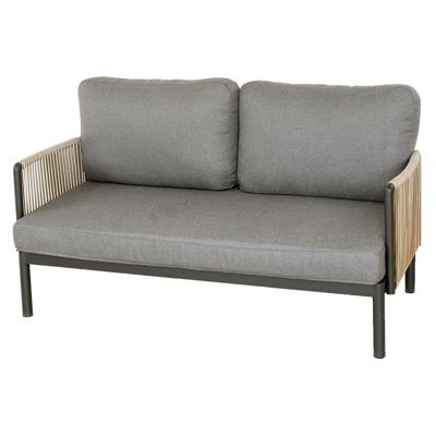 Sidney lounge 2-zitsbank midnight grey - Oosterik home