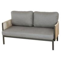 Sidney lounge 2-zitsbank midnight grey - Oosterik home