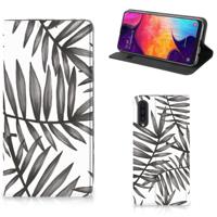 Samsung Galaxy A50 Smart Cover Leaves Grey