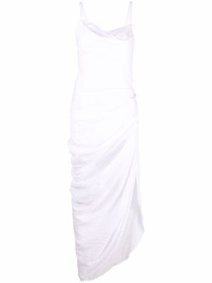 Jacquemus robe La Robe Saudade Longue - Blanc