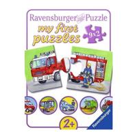 Ravensburger puzzel voertuigen 9x2pcs
