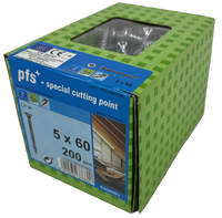 pgb-Europe PFS+ | Spaanplaatschroef PFS+ VZK-T Ø 5,0x60 Zn - PFWVTV001005000603