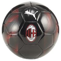 PUMA AC Milan FtblCore Voetbal Maat 5 Zwart Rood - thumbnail