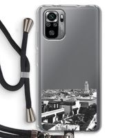 Marrakech Skyline : Xiaomi Redmi Note 10S Transparant Hoesje met koord