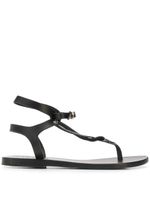 Ancient Greek Sandals sandales Ismene - Noir - thumbnail