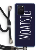 Moatsje!: Samsung Galaxy Note 10 Lite Transparant Hoesje met koord