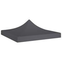 VidaXL Partytentdak 270 g/m² 2x2 m antraciet