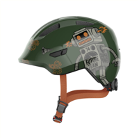 Abus helm smiley 3.0 groen robo m 50-55cm
