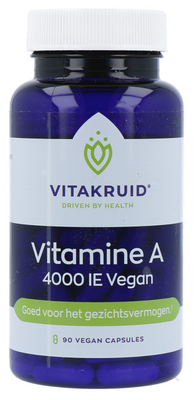 Vitakruid Vitamine A Retinol Acetaat 4000 IE Vegan