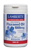 Lamberts Lijnzaadolie (flaxseed oil) 1000mg
