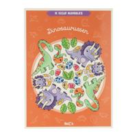 Wins Holland Ik kleur mandala's dinosaurussen
