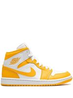 Jordan baskets mi-montantes Jordan 1 'White / University Gold' - Jaune