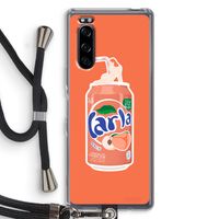 S(peach)less: Sony Xperia 5 Transparant Hoesje met koord
