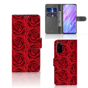 Samsung Galaxy S20 Hoesje Red Roses