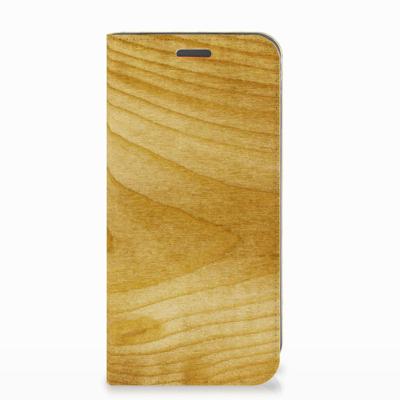 Motorola Moto E5 Play Book | Wallet Case | Licht Hout