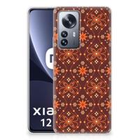 Xiaomi 12 Pro | TPU bumper | Batik Brown