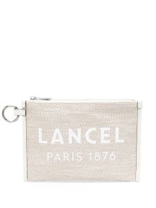 Lancel pochette à logo imprimé - Tons neutres