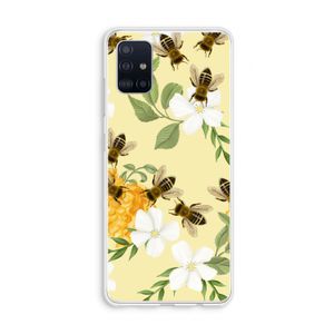 No flowers without bees: Galaxy A51 4G Transparant Hoesje