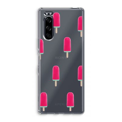 Waterijsje: Sony Xperia 5 Transparant Hoesje