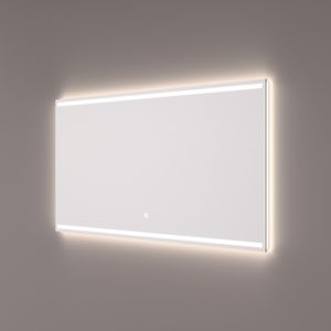 Hipp Design 7000 spiegel met LED verlichting en spiegelverwarming 80x70cm