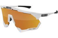 Scicon - Fietsbril - Aeroshade - Wit Gloss - Multimirror Lens Brons - thumbnail