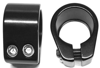 Hzb Kgs zadelpenklem bmx 28.6 mm zwart