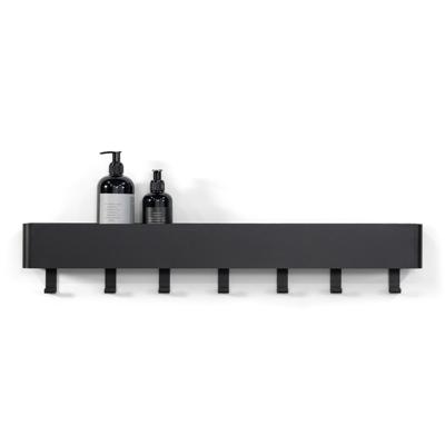 Spinder Design Multi 7 wandkapstok - zwart
