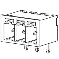 TE Connectivity 284512-2 Female behuizing (board) Totaal aantal polen 2 Rastermaat: 3.50 mm 1 stuk(s)