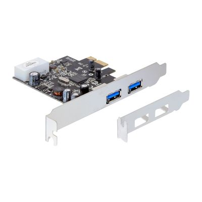 Dual poort USB 3.0 PCIe adapter USB-controller