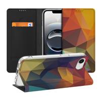 Apple iPhone 16e Stand Case Polygon Color