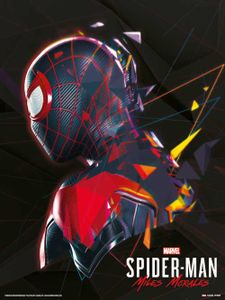 Spider-Man Miles Morales System Shock Art Print 30x40cm