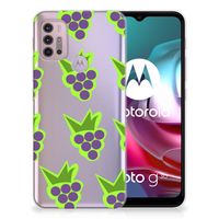 Motorola Moto G30 | G10 Siliconen Case Druiven - thumbnail