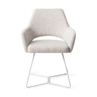 Jesper Home Yanai eetkamerstoel Pigeon beehive white