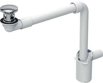 Geberit Wastafelafvoer met Push-open Plug Chroom