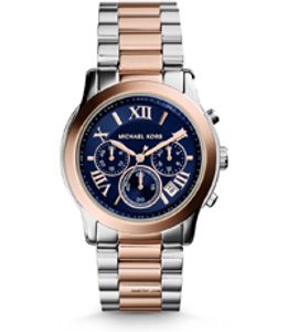 Horlogeband Michael Kors MK6156 Staal Bi-Color 22mm