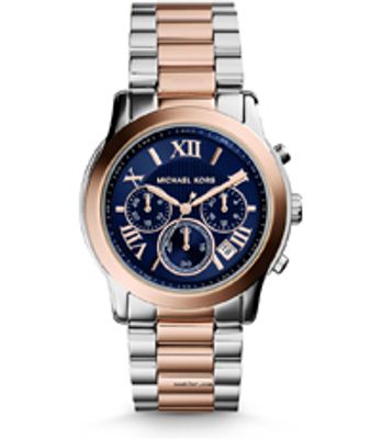 Horlogeband Michael Kors MK6156 Staal Bi-Color 22mm