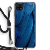 Pauw: Samsung Galaxy A22 5G Transparant Hoesje met koord