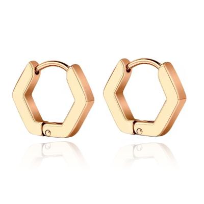 Heren Oorbellen LGT JWLS - Hexagon Rose