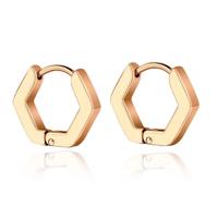 Heren Oorbellen LGT JWLS - Hexagon Rose