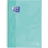 Oxford School Touch Europeanbook spiraalblok, ft A4+, 160 bladzijden, gelijnd, pastel groen