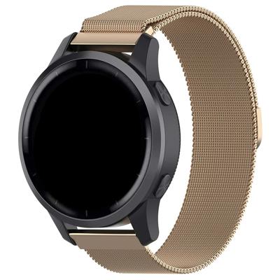 Samsung Galaxy Watch 4 Classic Magnetische Milanese Band - Rose Goud Samsung Galaxy Watch 4 Classic Magnetische Milanese Band - Rose Goud