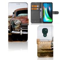 Motorola Moto G9 Play | E7 Plus | Telefoonhoesje met foto | Vintage Auto