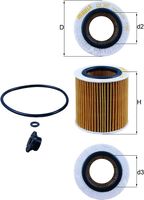 Oliefilter OX387D1